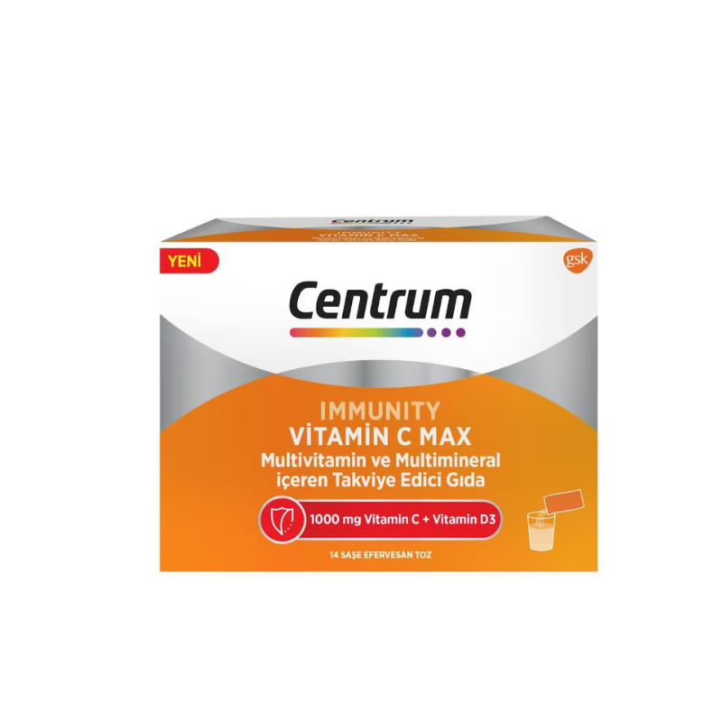 Centrum Imunity Vitamin C Max 14 Saşe Efervesan Toz - Yeni ürünler - Diğer