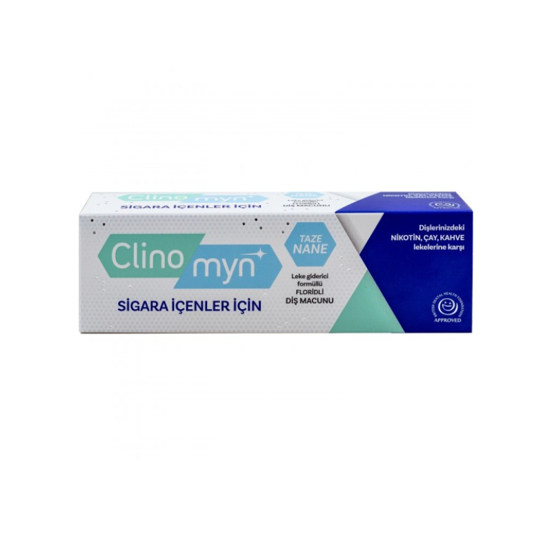 Clinomyn Sigara İçenler için Leke Karşıtı Diş Macunu 75 ml - Yeni ürünler - Diğer
