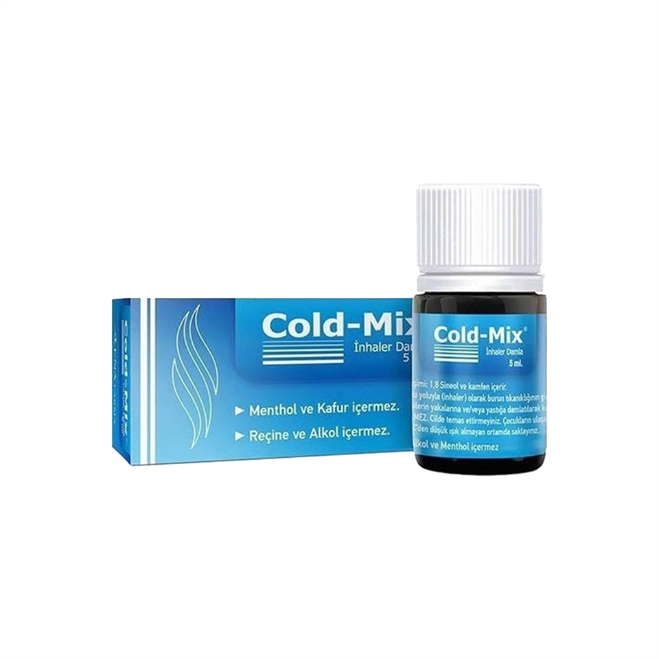 Cold Mix Inhaler Damla 5 ml - Burun Sağlığı - Cold-Mix
