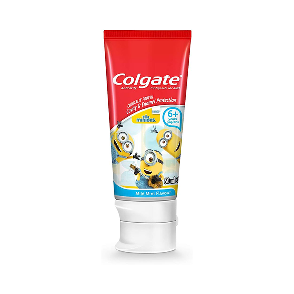 Colgate Minions 6 Yaş+ Çocuk Diş Macunu 50 ml - Diş Macunu - Colgate