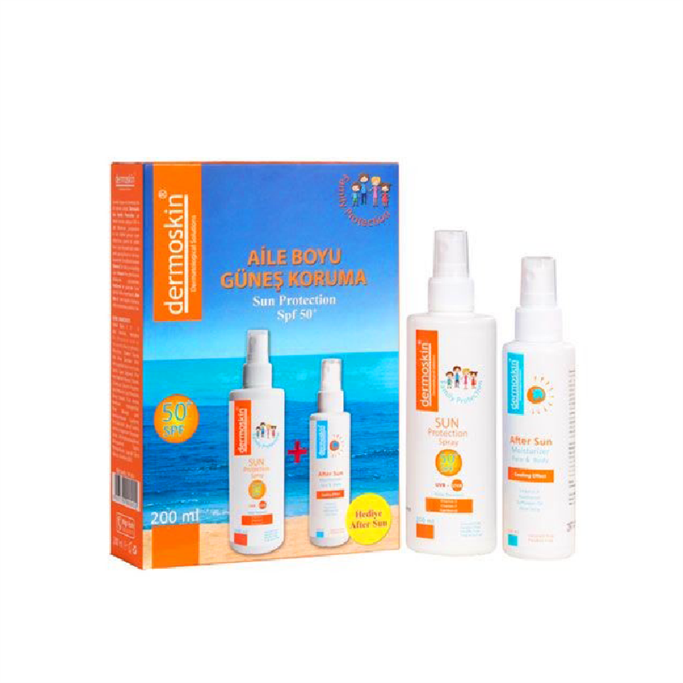 Dermoskin Sun Protection SPF 50+ 200 ml After Sun 100 ml Hediyeli - Yeni ürünler - Diğer