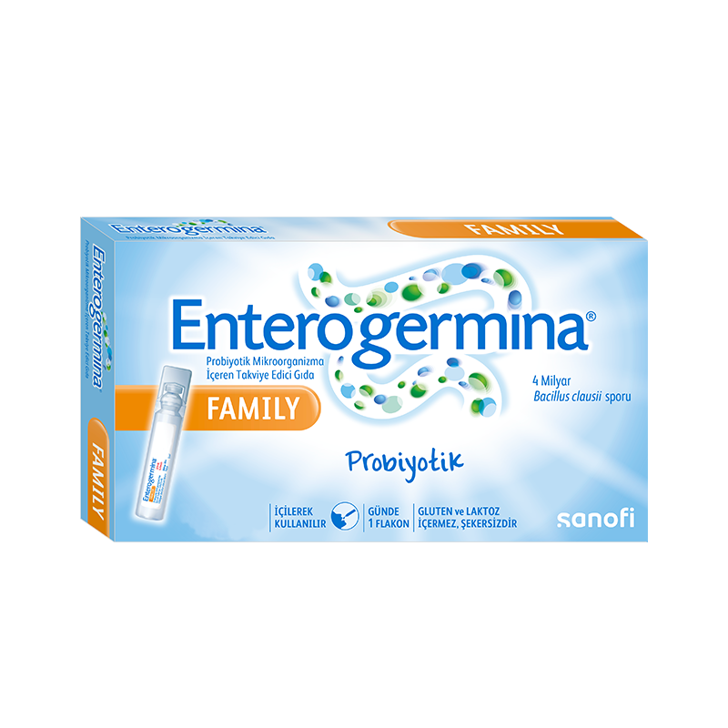 Enterogermina Family Probiyotik 20 Flakon - Probiyotik - Enterogermina