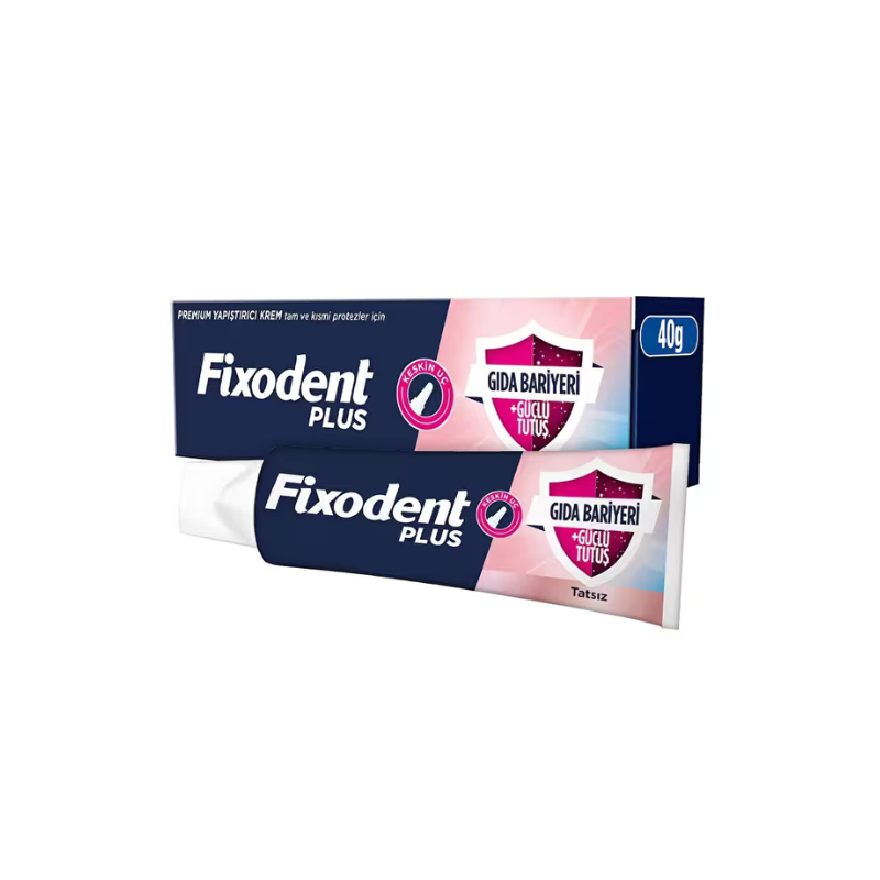 Fixodent Plus Gıda Bariyeri Protez Yapıştırıcı 40g - Yeni ürünler - Diğer
