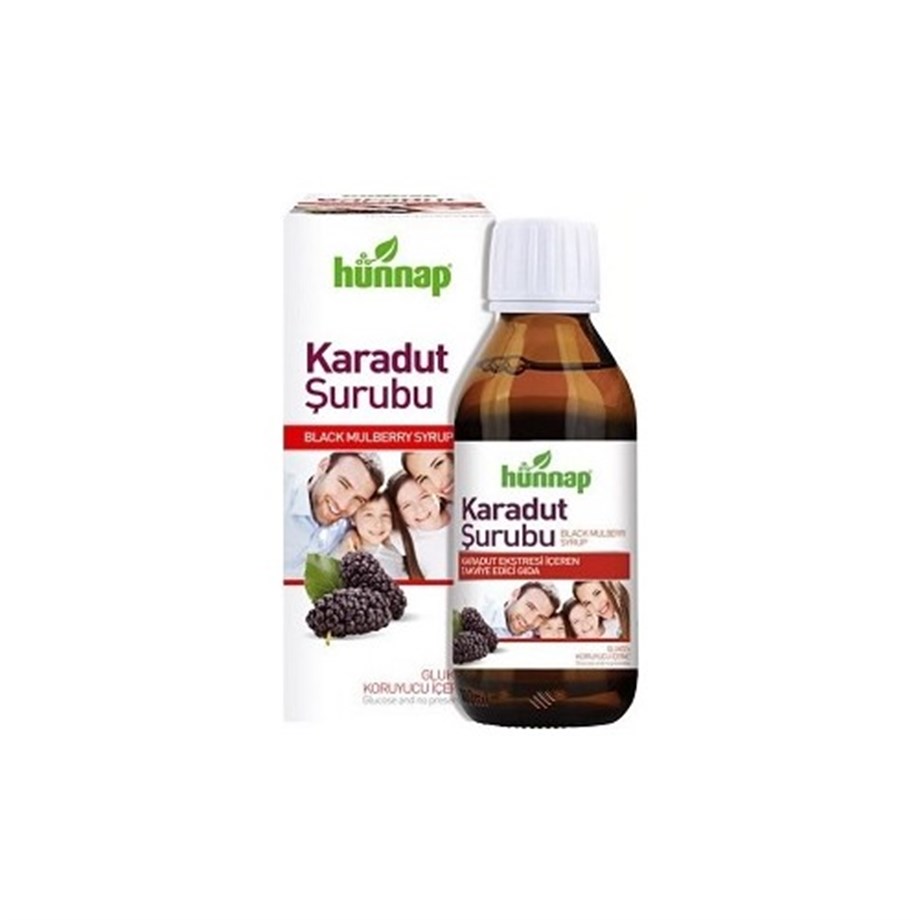 Hünnap Karadut Şurubu 50 ml - BİTKİSEL - Hünnap