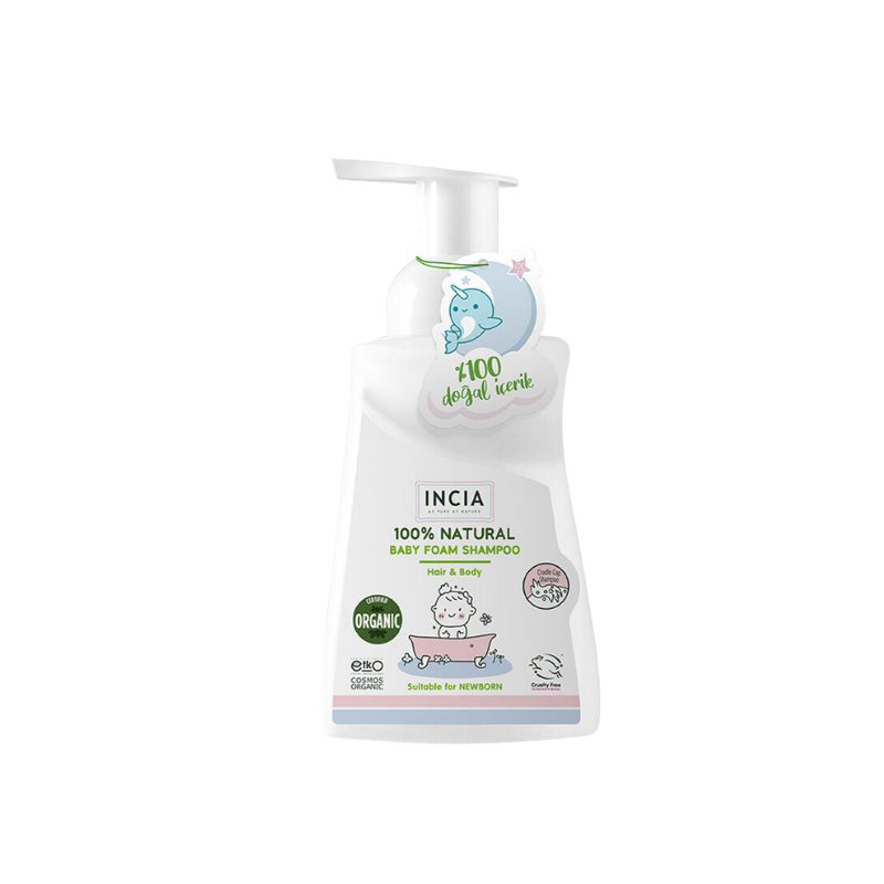 Incia %100 Doğal Bebek Köpük Şampuanı 350 ml - Yeni ürünler - Diğer