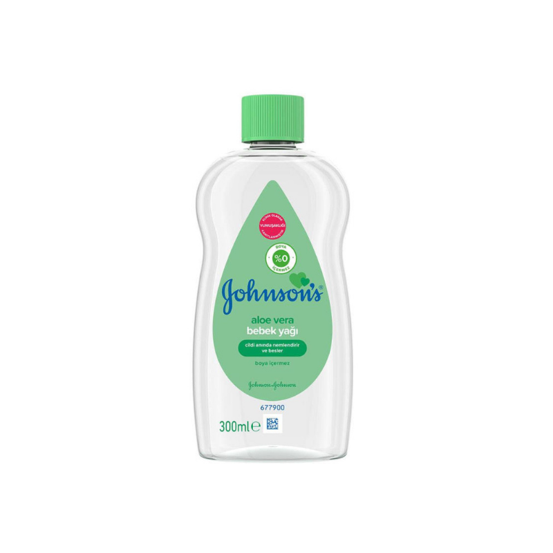 Johnsons's Baby Aloe Vera Bebek Yağı 300 ml - Yeni ürünler - Diğer
