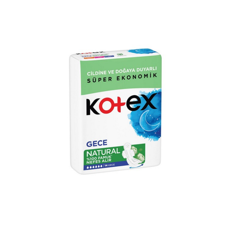 Kotex Süper Ekonomik Natural Gece 14 Adet - Yeni ürünler - Diğer
