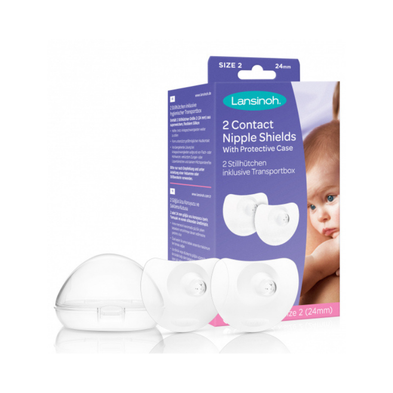 Lansinoh Göğüs Ucu Kalkanı Koruyucu 24mm X 2 - Anne Emzirme Ürünleri - Lansinoh