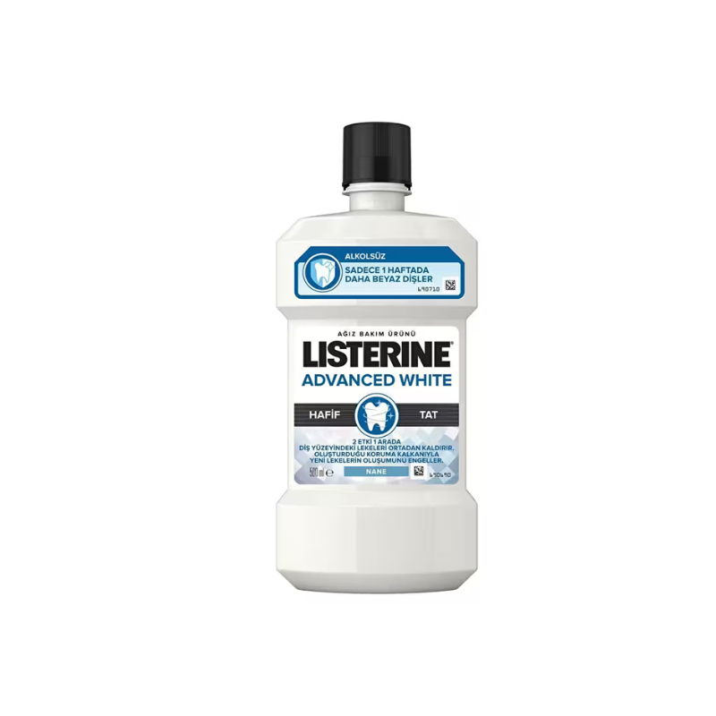 Listerine Advanced White Ağız Bakım Suyu 500 ml - Yeni ürünler - Diğer