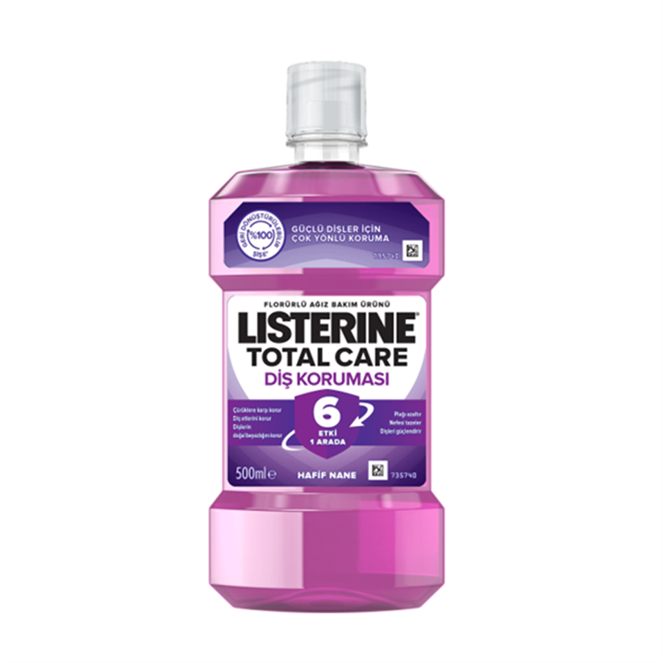 Listerine Total Care Ağız Çalkalama Suyu 500 ml - Ağız Bakım Suyu - Listerine
