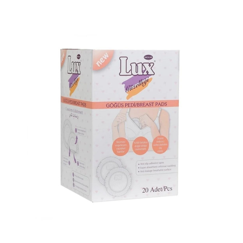 Lux Göğüs Pedi 20'li - Anne Emzirme Ürünleri - Lux