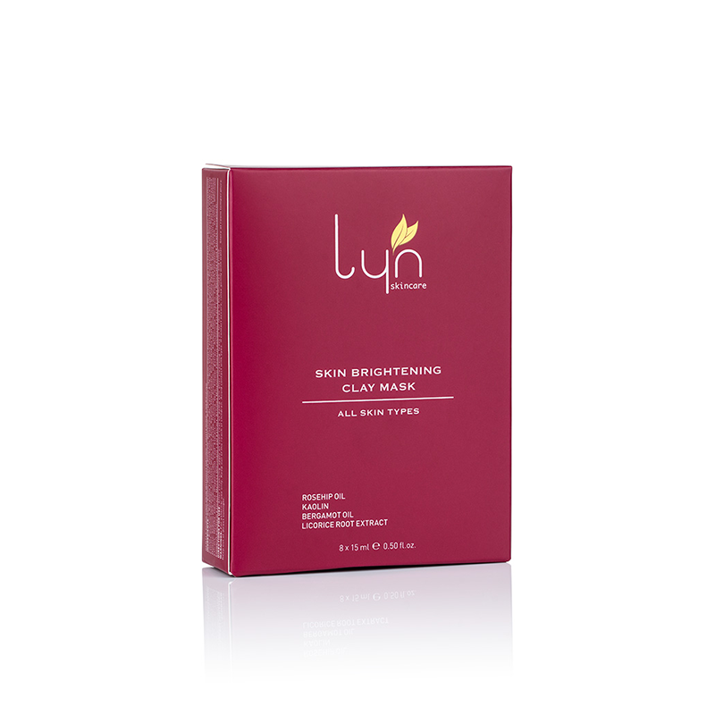 Lyn Cilt Aydınlayıcı Kil Maskesi 8x15 ml - Yüz Peeling-Maske - Lyn