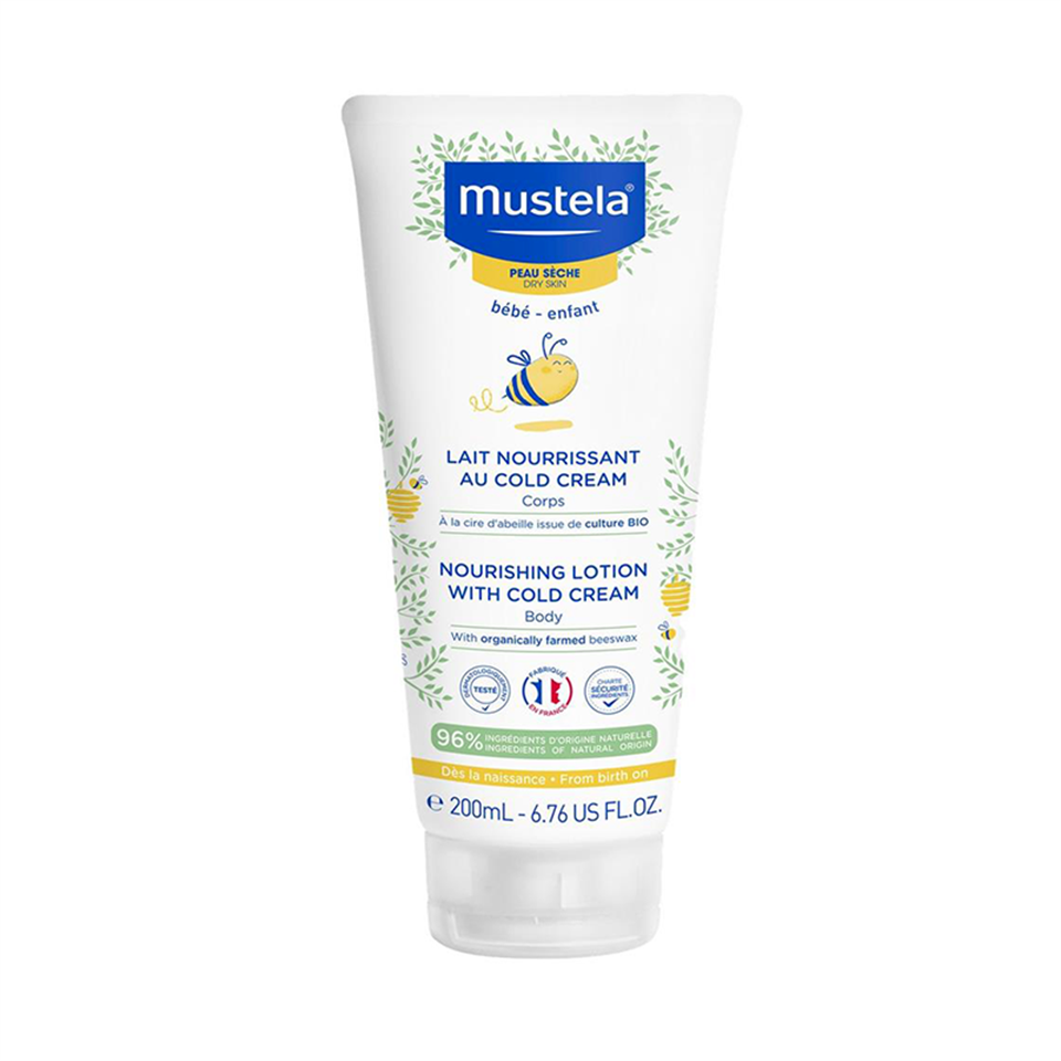 Mustela Cold Cream İçeren Besleyici Vücut Losyonu 200 ml - Yeni ürünler - Diğer
