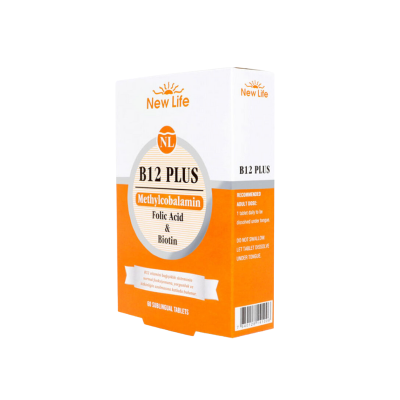 New Life B12 Plus Methylcobolamin 60 Dilaltı Tablet - Yeni ürünler - Diğer