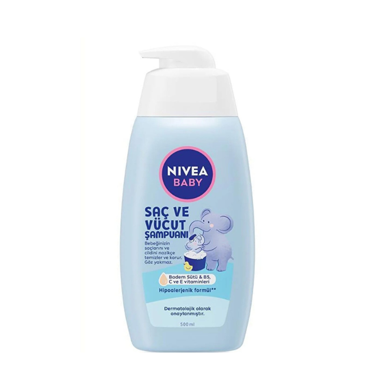 Nivea Baby Saç ve Vücut Şampuanı 500 ml - Yeni ürünler - Diğer