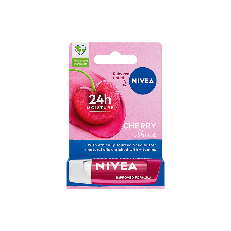 Nivea Cherry Shine Dudak Bakım Kremi - Dudak Ürünleri - Nivea