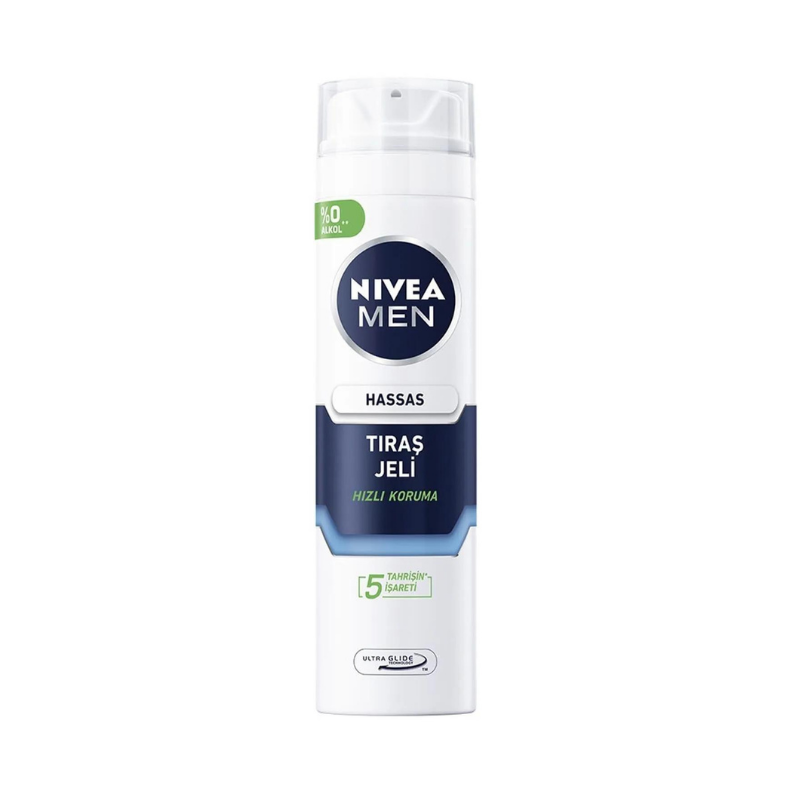 Nivea Men Hassas Traş Jeli 200 ml - Tıraş Ürünleri - Nivea