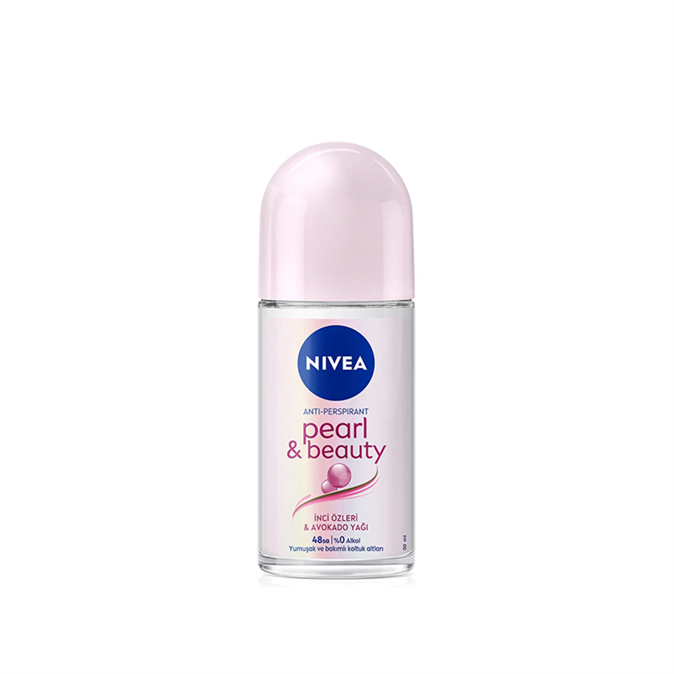 Nivea Pearl Beauty Roll-on 50 ml - Deodorant - Nivea