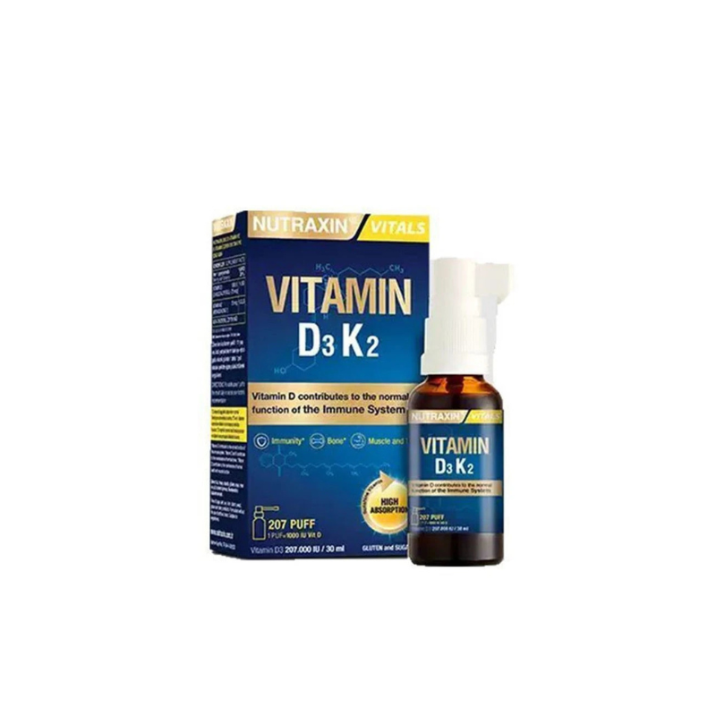 Nutraxin D3 K2 Vitamin Sprey 30 ml - Yeni ürünler - Diğer