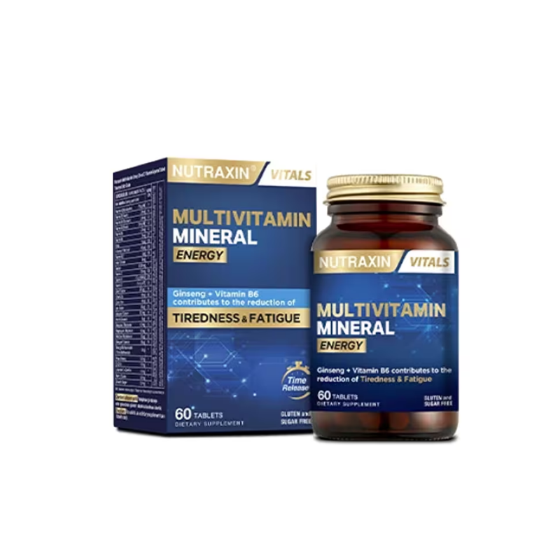 Nutraxin Multivitamin Mineral Energy 60 Tablet - Yeni ürünler - Diğer