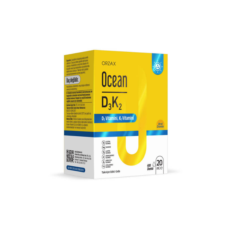 Ocean D3 K2 Damla 20 ml - Yeni ürünler - Diğer