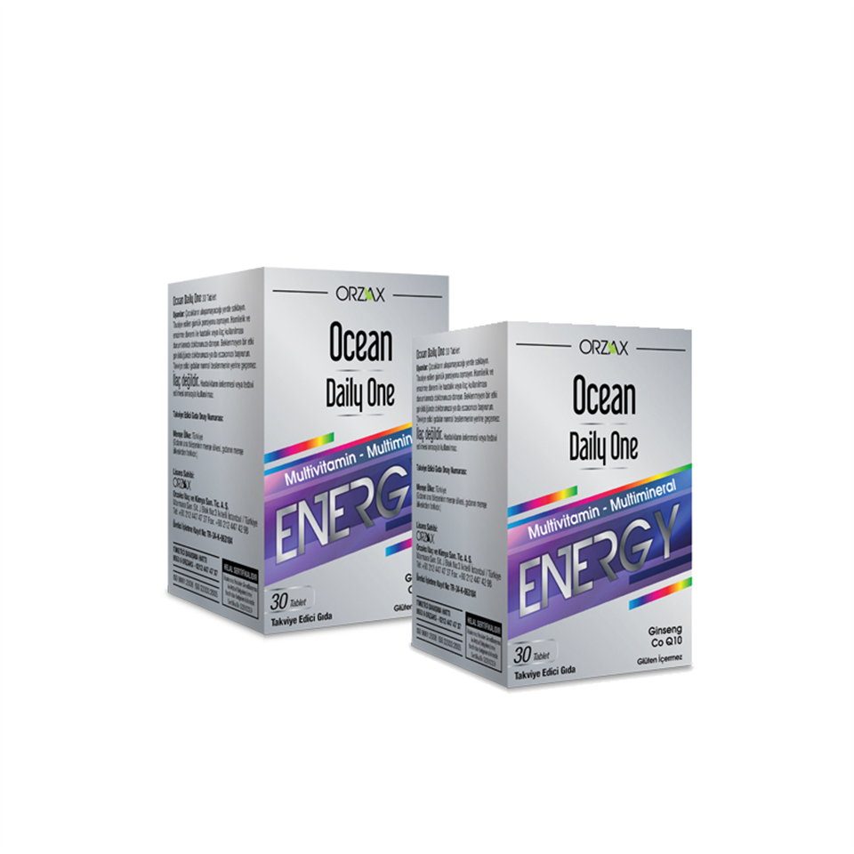 Ocean Daily One Energy 1 Alana 1 Bedava 30+30 Tablet - Yeni ürünler - 9