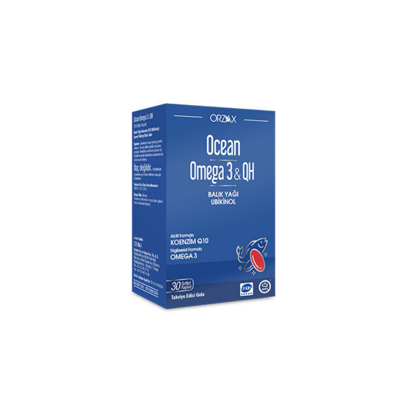 Ocean Omega 3 & QH Balık Yağı 30 Kapsül - Yeni ürünler - Diğer