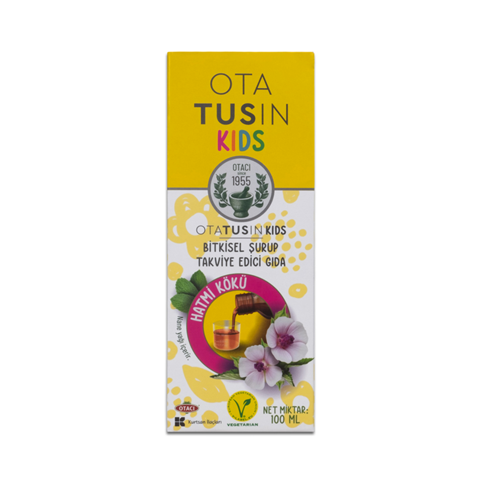 Otacı Ota Tusin Kids Bitkisel Takviye Edici Şurup 100 ml - Yeni ürünler - Diğer