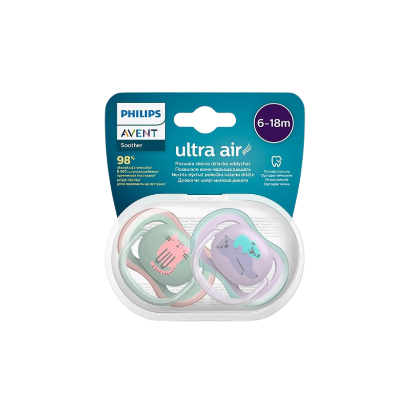 Philips Avent 6-18 Ay Ultra Air 2'li Emzik - Biberon, Emzik ve Yardımcı Ürün - Philips Avent