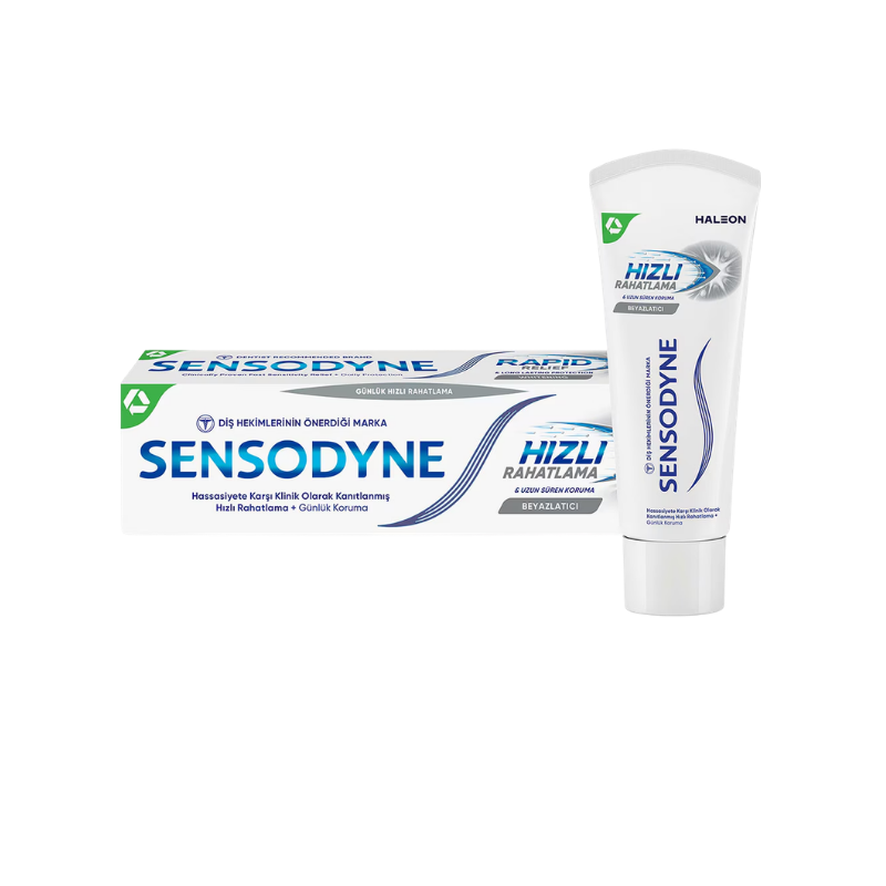 Sensodyne Hızlı Rahatlama & Beyazlatıcı Diş Macunu 75 ml - Yeni ürünler - Diğer