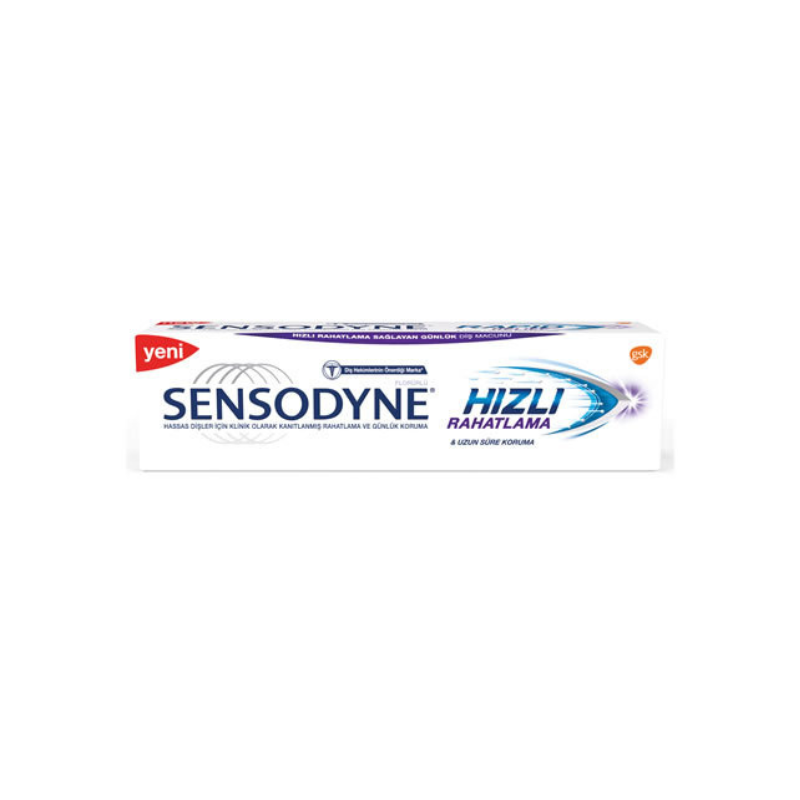 Sensodyne Hızlı Rahatlama Beyazlatıcı Diş Macunu 75 ml - Yeni ürünler - Diğer