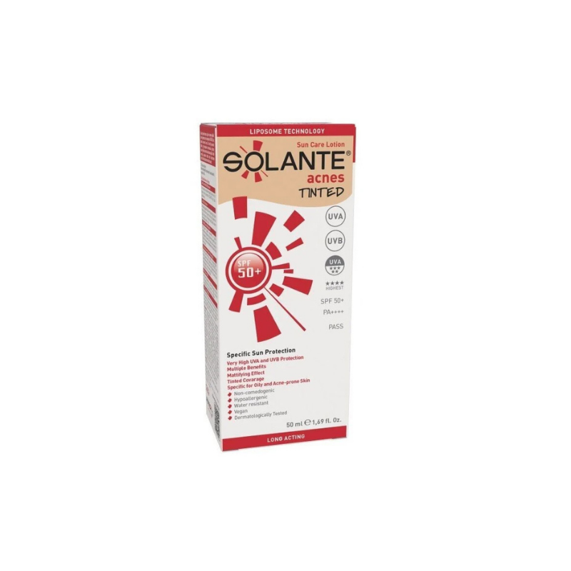 Solante Acnes Tinted Losyon Spf 50+ Faktör 50 ml - Yeni ürünler - Diğer