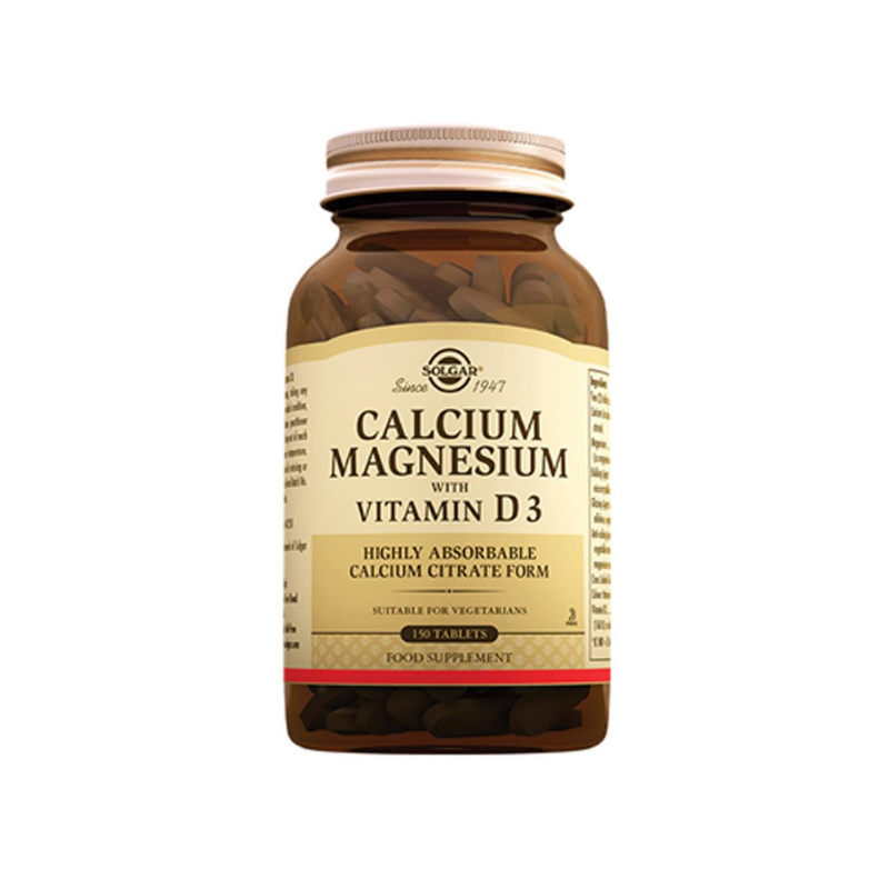 Solgar Calcium Magnesium Vitamin D3 150 Tablet - Yeni ürünler - Diğer