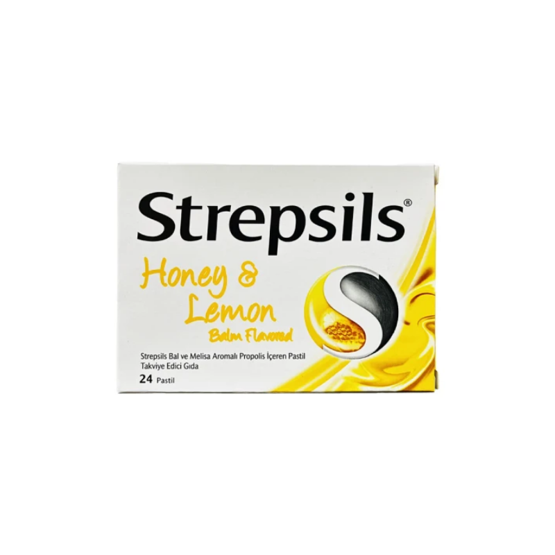 Strepsils Bal ve Melisa Aromalı Pastil 24 Adet - Yeni ürünler - Diğer