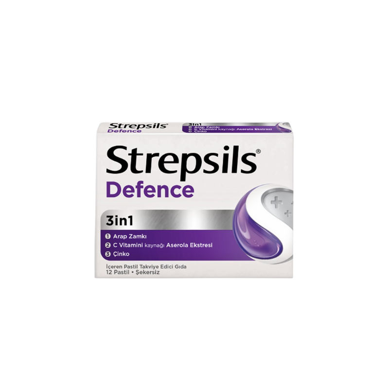 Strepsils Defence 3in1 12 Pastil - Yeni ürünler - Diğer