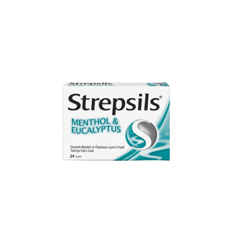 Strepsils Mentol ve Okaliptus İçeren Pastil 24 Adet - Yeni ürünler - Diğer