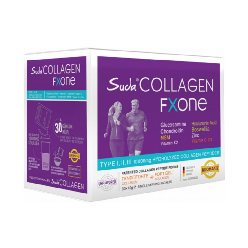 Suda Collagen Fxone Aromasız 12gx30 Saşe - Kolajen - Suda Collagen