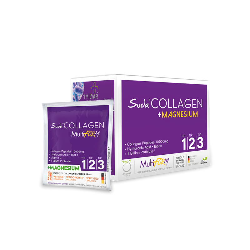 Suda Collagen Multiform Magnezyum 15 gr 30 Saşe - Yeni ürünler - Diğer
