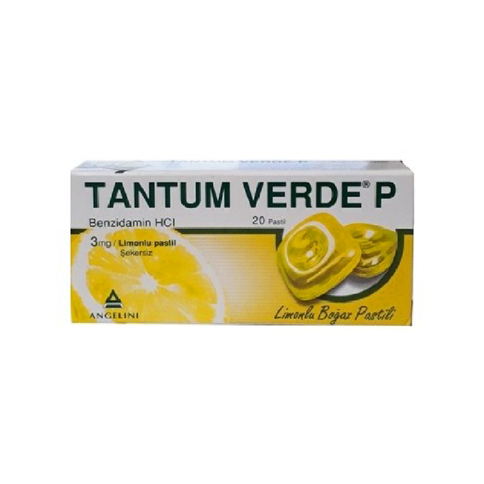 Tantum Verde P Limonlu 20 Pastil - Yeni ürünler - Diğer