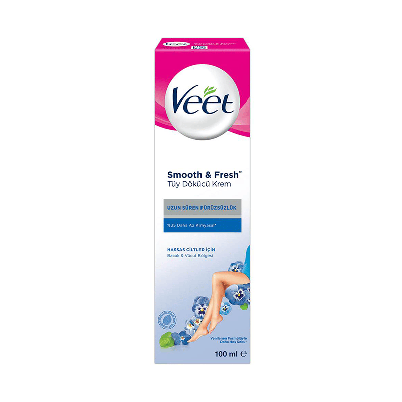Veet Hassas Ciltler İçin Tüy Dökücü Krem 100 ml - Tüy Giderici - Veet