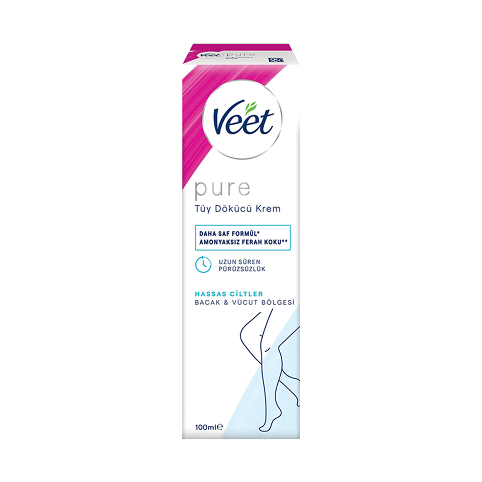 Veet Pure Tüy Dökücü Krem 100 ml - Tüy Giderici - Veet