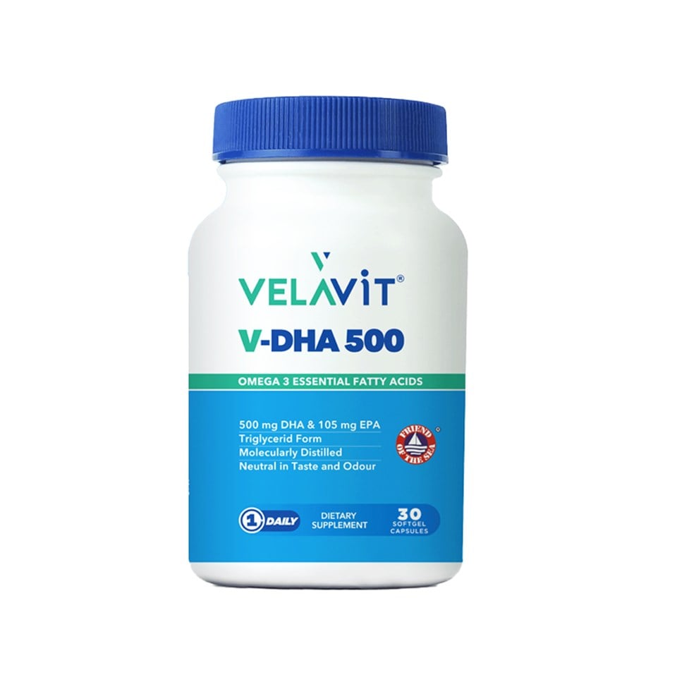 Velavit V-DHA 500 30 Kapsül - Yeni ürünler - Diğer