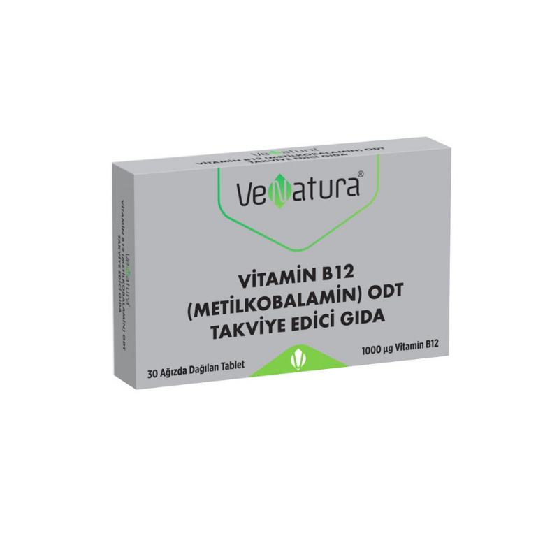 Venatura Vitamin B12 ODT 30 Ağızda Dağılan Tablet - Vitamin-Mineral - Venatura