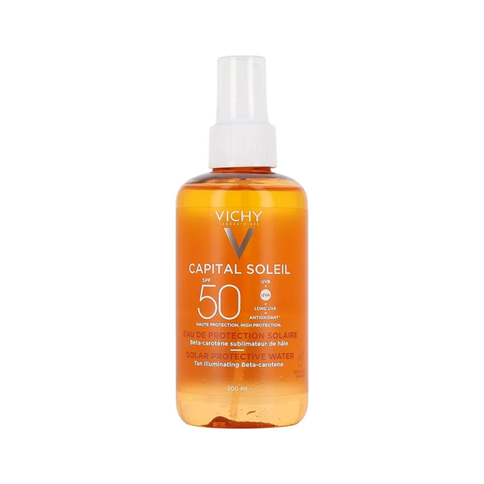 Vichy Capital Soleil  Spf 50 Güneş Koruyucu Sprey 200 ml - Bronzlaştırıcı - Vichy
