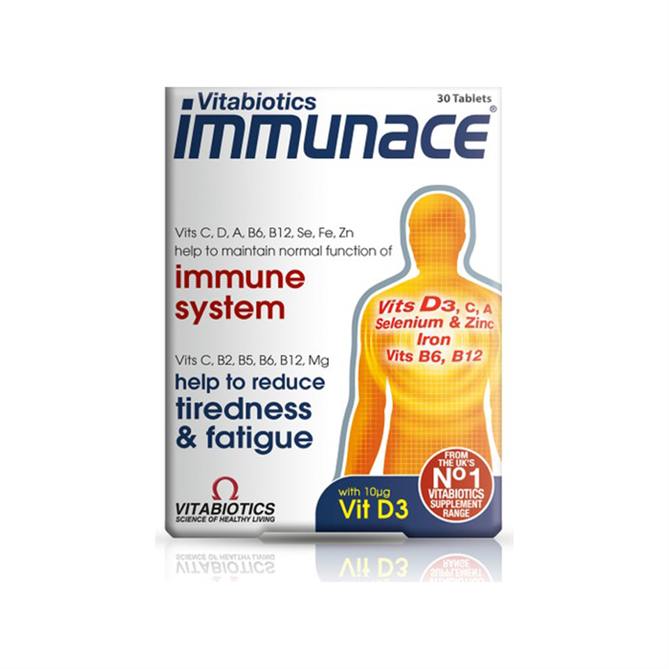 Vitabiotics Immunace 30 Film Tablet - Yeni ürünler - 128