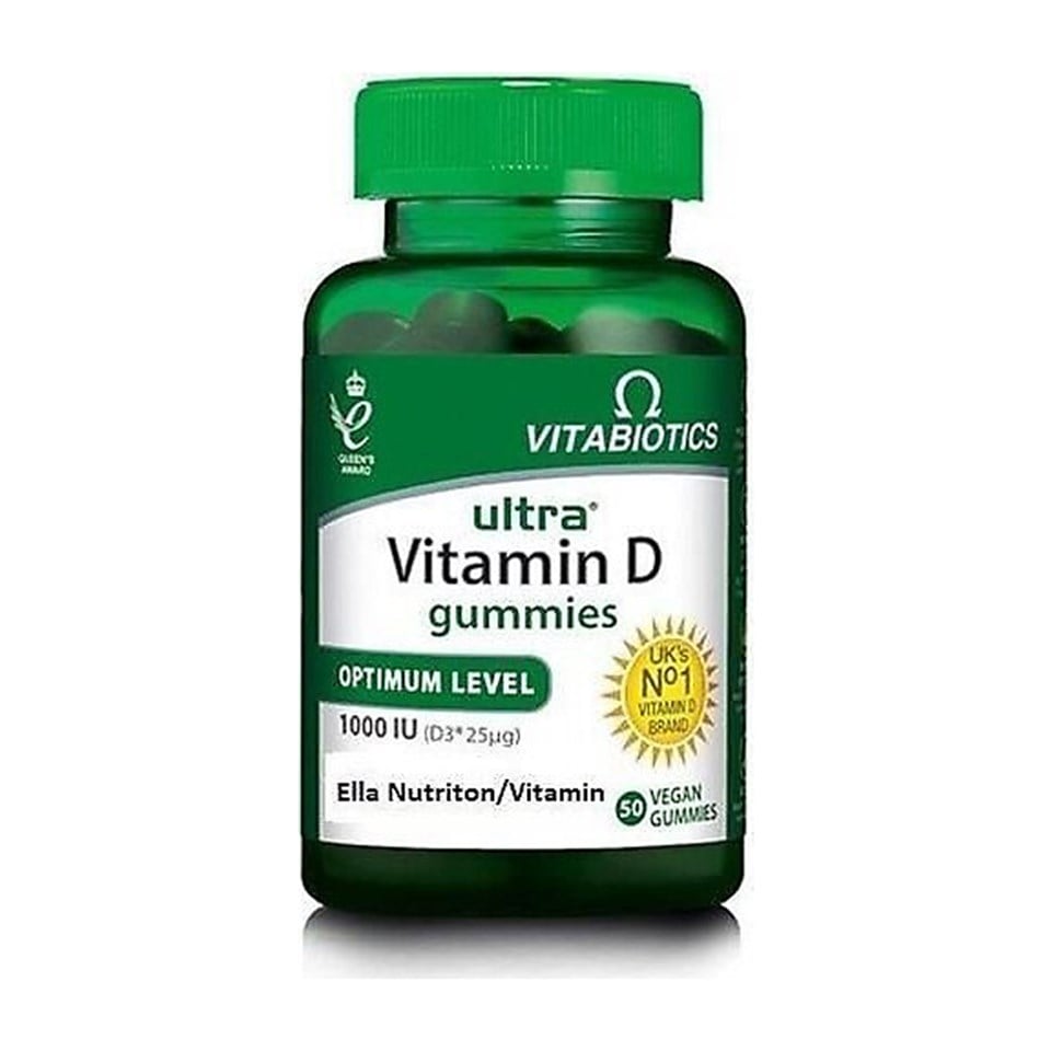 Vitabiotics Ultra Vitamin D Gummies 1000 IU 50 Çiğnenebilir Form - Yeni ürünler - Diğer
