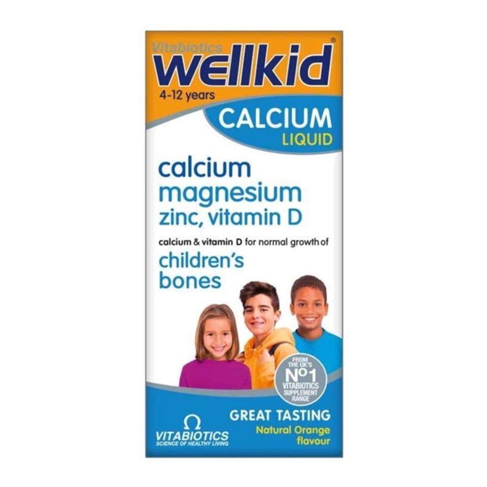 Vitabiotics Wellkid Calcium Liquid 4-10 Yaş 150 ml - Yeni ürünler - Diğer