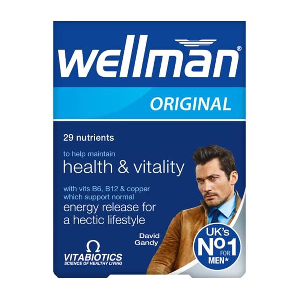 Vitabiotics Wellman 30 Tablet - Vitamin-Mineral - Vitabiotics