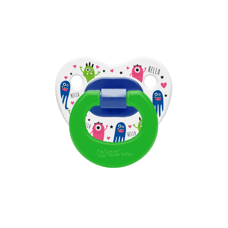 Wee Baby Desenli Damaklı Emzik 18+ ay No:3 - Yeni ürünler - Diğer