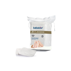 Bebedor Bebek Temizleme Pamuğu 60 Adet - Bebek Temizlik-Banyo - Bebedor